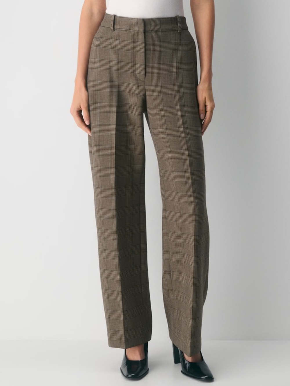 Babaton Agency Pant in Tyson plaid size 14